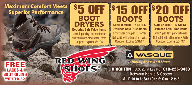 Discount codes for purple wing effort boots / Pearson coupon code photo regarding Red Wing Boots Coupon Printable called Discount coupons for purple wing function boots / Pearson coupon code